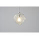 Canada 1 Light 6 inch Chrome Single Pendant Lighting Ceiling Light
